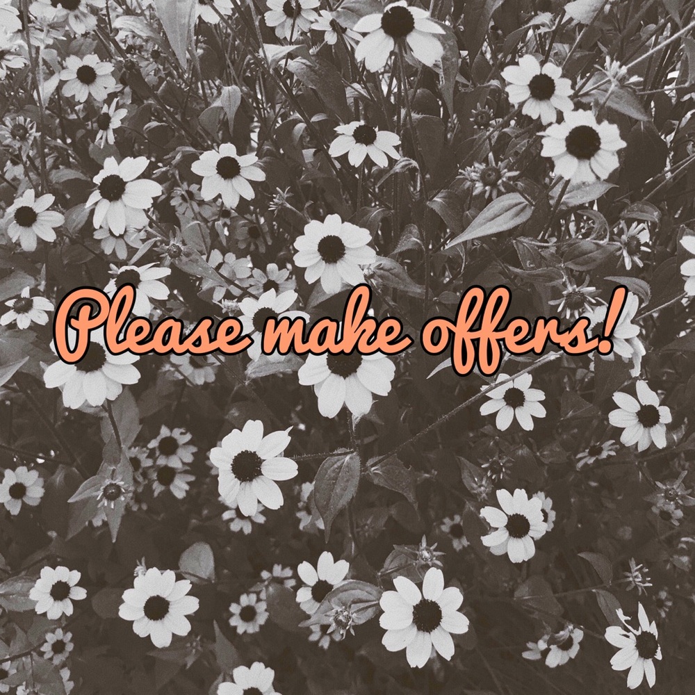 Please make offers on any of my items!